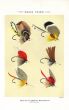 ORVIS - BASS FLIES plate (X) fishing print