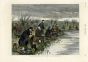  A FISHING MATCH ON THE RIVER LEA AT PONDER'S END 1875
